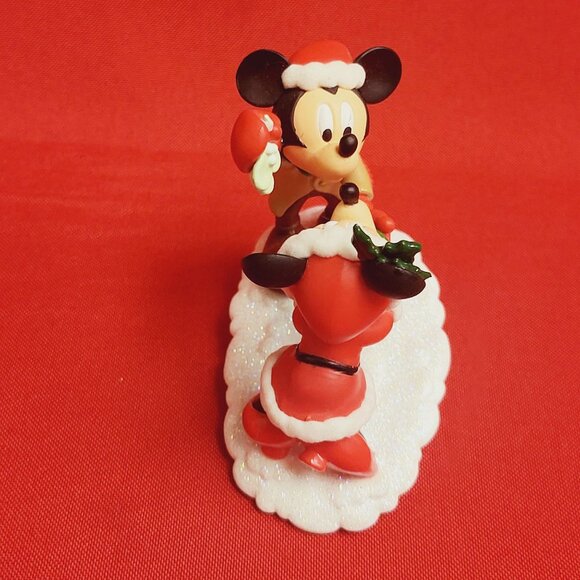 Hallmark Disney Mistletoe Time Mickey & Minnie 2003 - Picture 10 of 12